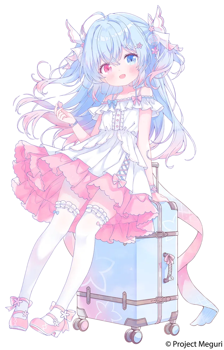 Character illustration of Meguri-chan